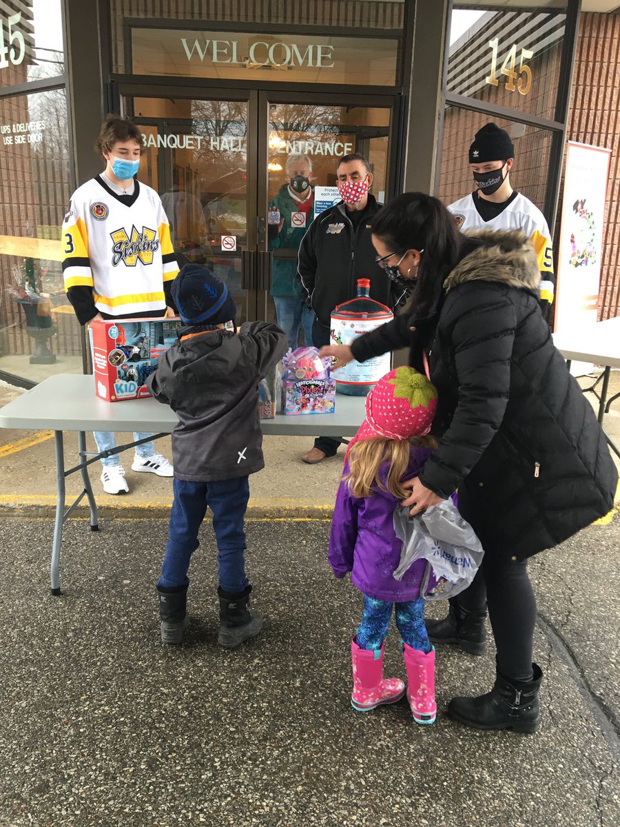 Siskinshockey's tweet photo. Keep the toys coming. First drop off today. Reminder to support our fifth annual toy drive TODAY by dropping off a toy at the Waterloo Knights of Columbus 145 Dearborn Place, Waterloo between 12-2 PM @DaveJaworsky @DaveSchniderKW @farwell_WR @Waterloo_Wolves @berryonline https://t.co/0RAntb3fBX