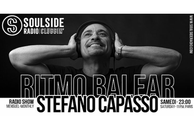 Parigi!!! 🇫🇷 Soulside Radio!
Parte oggi ufficialmente l’appuntamento mensile con il mio nuovo format: “Ritmo Balear” 🍒
Questa sera dalle 23.00 - 11 PM il mio Radioshow! 🪅 
soulsideradio.com
soulsideradio.com/product-page/s… #paris #dj