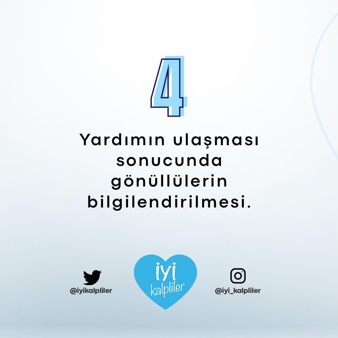 İyi Kalpliler Dayanışma projesinde sistemin nasıl işlediğini merak edenler için 👇🏻