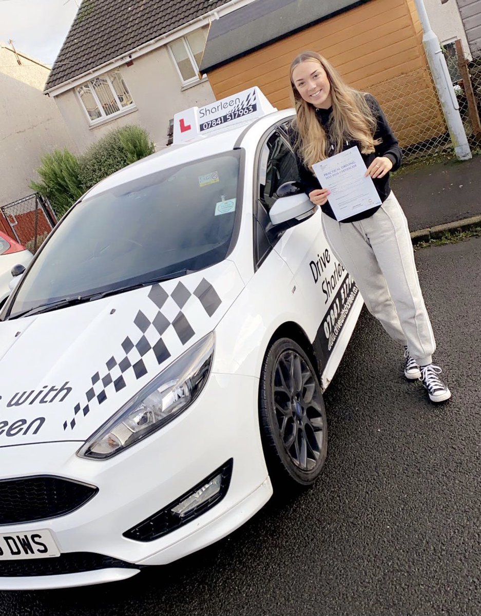 DrivewithShar's tweet photo. A huge congratulations to Holly McCulloch on passing her driving test with only 2 minors. Absolutely over the moon for you, so proud of what you have achieved! Big shout out to dad for al his hard work to throughout the two lockdowns... not ideal but job well done!! 👏🏼 https://t.co/C54icQh7Vt