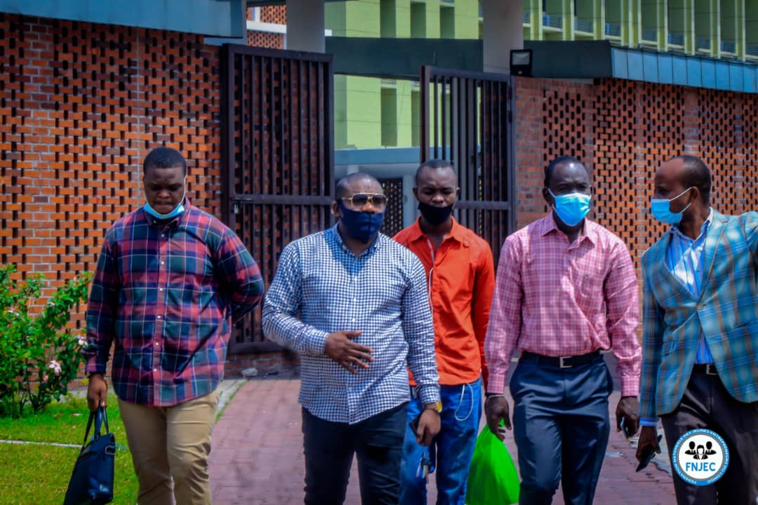 FFnjec's tweet photo. Dans le cadre des préparatifs , le Comité organisateur du Colloque National des Jeunes Entrepreneurs du Congo, COJEC, a visité le Musée National où se tiendra ladite activité le 18/12/20. @MinCMPMEA  @fpirdc @ANAPIRDC @dgi_rdc @INPPDG @Zoom_eco @TopCongo https://t.co/UnNVJXUpHY