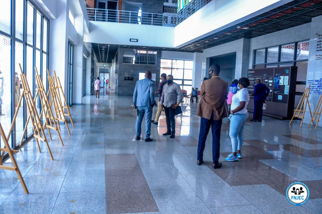 FFnjec's tweet photo. Dans le cadre des préparatifs , le Comité organisateur du Colloque National des Jeunes Entrepreneurs du Congo, COJEC, a visité le Musée National où se tiendra ladite activité le 18/12/20. @MinCMPMEA  @fpirdc @ANAPIRDC @dgi_rdc @INPPDG @Zoom_eco @TopCongo https://t.co/UnNVJXUpHY
