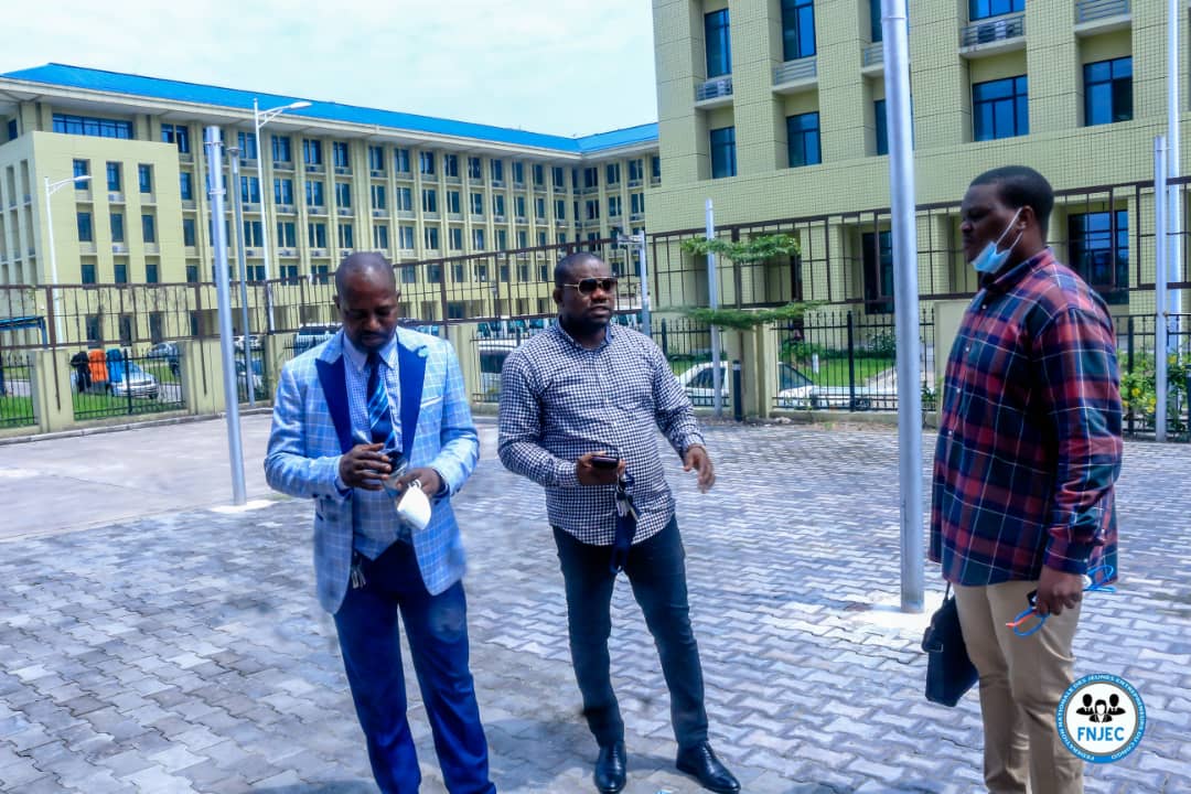 FFnjec's tweet photo. Dans le cadre des préparatifs , le Comité organisateur du Colloque National des Jeunes Entrepreneurs du Congo, COJEC, a visité le Musée National où se tiendra ladite activité le 18/12/20. @MinCMPMEA  @fpirdc @ANAPIRDC @dgi_rdc @INPPDG @Zoom_eco @TopCongo https://t.co/UnNVJXUpHY