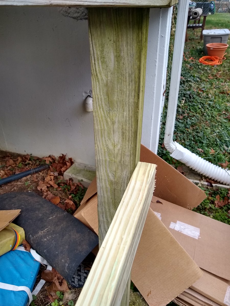 And guess what? They are too long. Glad I checked before assembling the gate. So going to remeasure and cut them to the appropriate size.  #DIYRobb