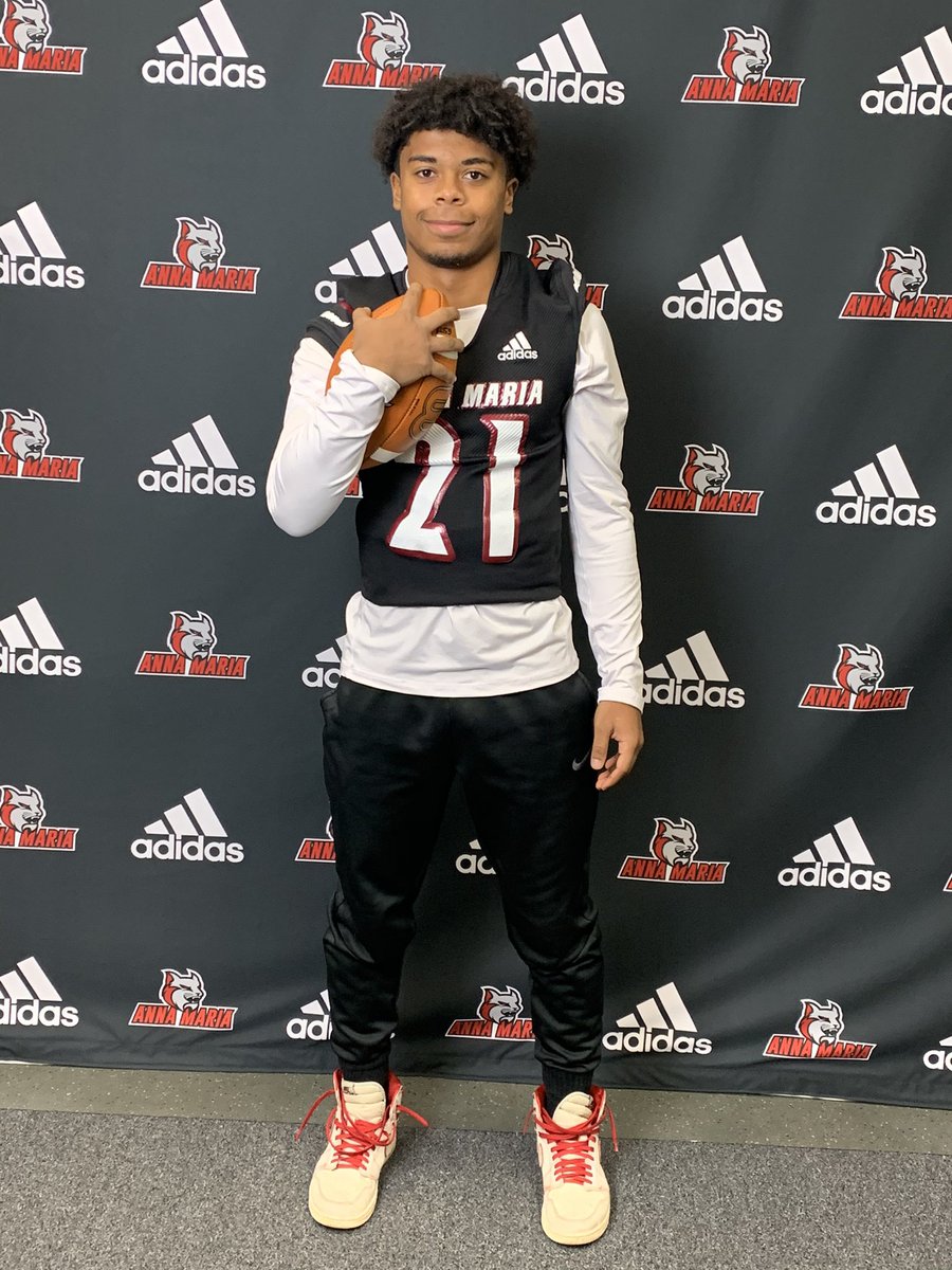 AJBrooksFB's tweet photo. Had a great visit with @CoachNVoorhees and @Coach_Mul  @AMCAT_Football ‼️⚫️🔴⚪️ https://t.co/CVr4RgsOWj