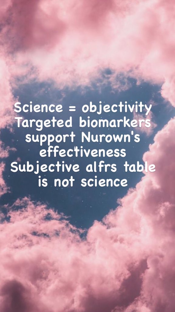 Definition of science=objectivity, why for a scientific trial of treatment for als science does not use objectivity and is governed by the subjective table alfrs?Nurown and objective biomarkers support its effectiveness.<a href="/SteveFDA/">Dr. Stephen M. Hahn</a> <a href="/EMA_News/">EU Medicines Agency</a>  <a href="/BrainstormCell/">BrainStorm</a> <a href="/DrWoodcockFDA/">Dr. Janet Woodcock</a> <a href="/US_FDA/">U.S. FDA</a>