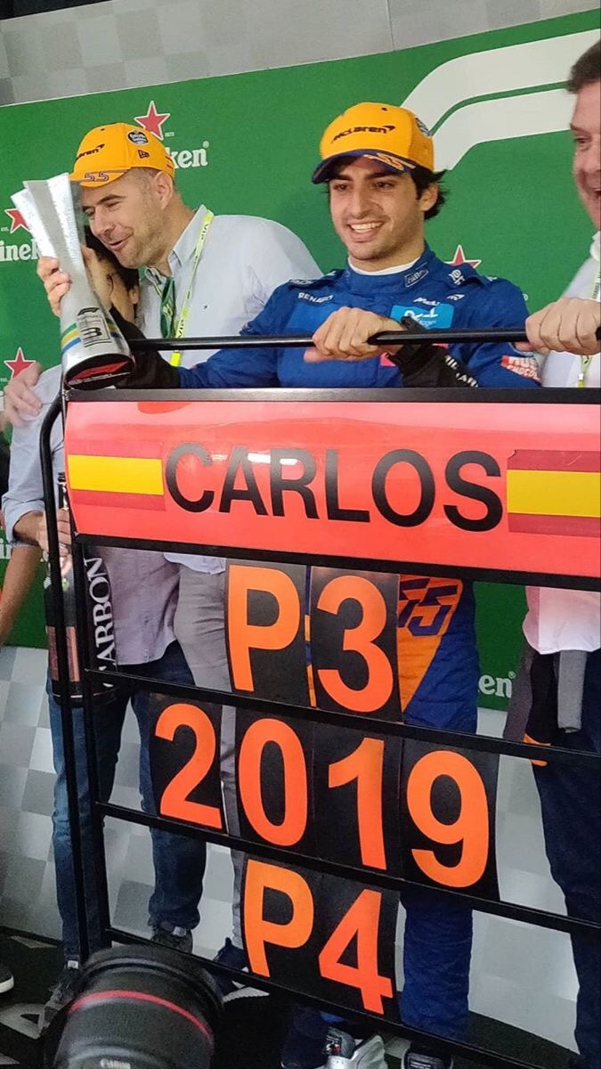 Carlos’ driving skill has earned him 2 podiums in F1 