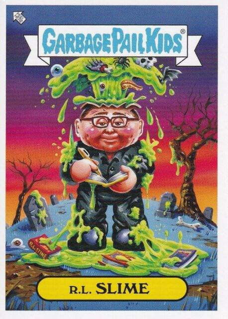 Have you seen my new Garbage Pail Kids book, Welcome to Smellville? Now I'm a Garbage Pail Kid, too! I'm going to give away TEN of these cards-- autographed-- to followers. All you have to do is retweet this tweet. I'll pick 10 winners on Dec. 16. <a href="/RL_Stine/">R.L. Stine</a>