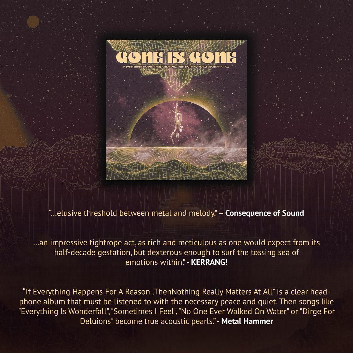 Get your copy on cloudshillshop.com.
Listen: GoneIsGoneCH.lnk.to/Album
Order: smarturl.it/ch-goneisgone