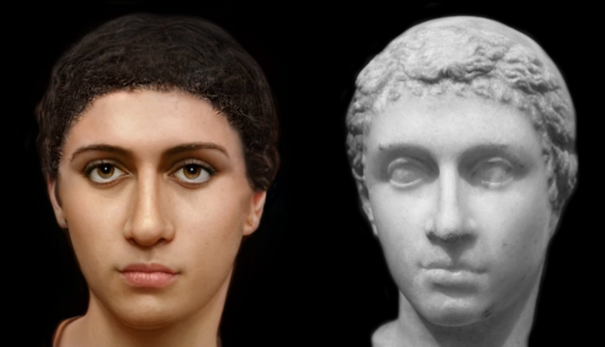 some of the most accurate (& non-whitewashed) face reconstructions of Greeks & Romans by  @ATomasi__