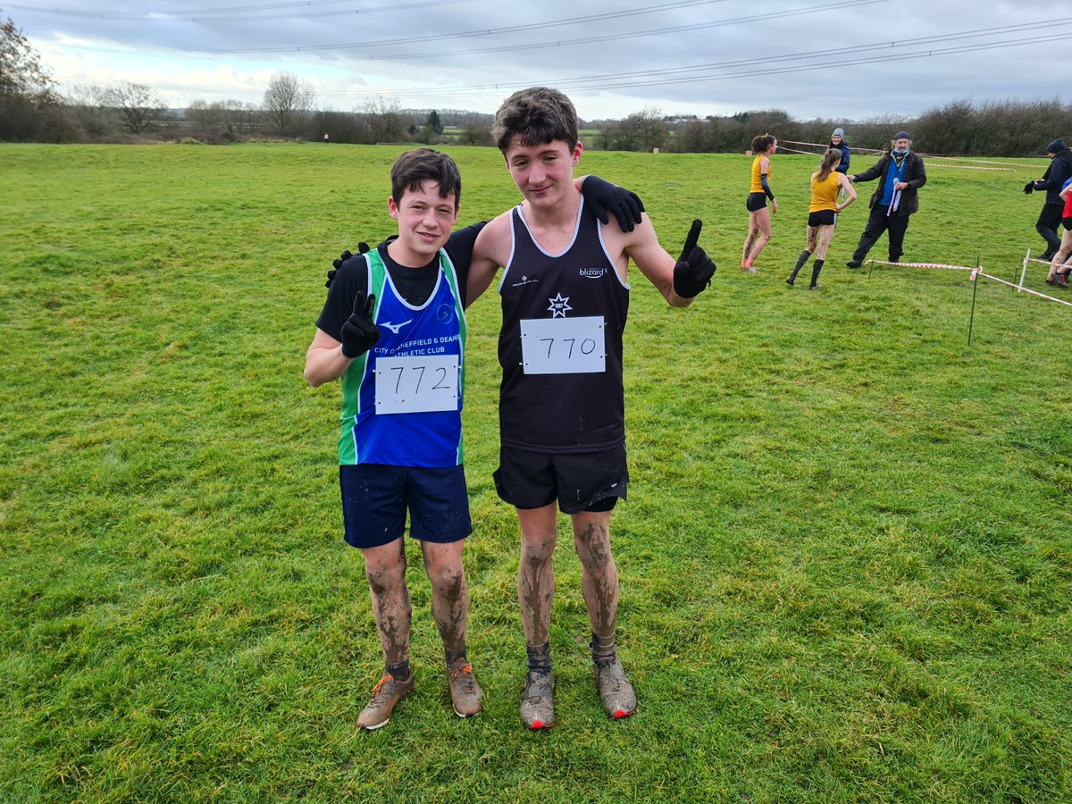 _TeamRussell's tweet image. First and second for Zak (Year 10) and Adam (Year 11) this morning at a low key Cross Country Race in Leicester in the combined race which included Year 9's - Year 13's. Well done Boys.