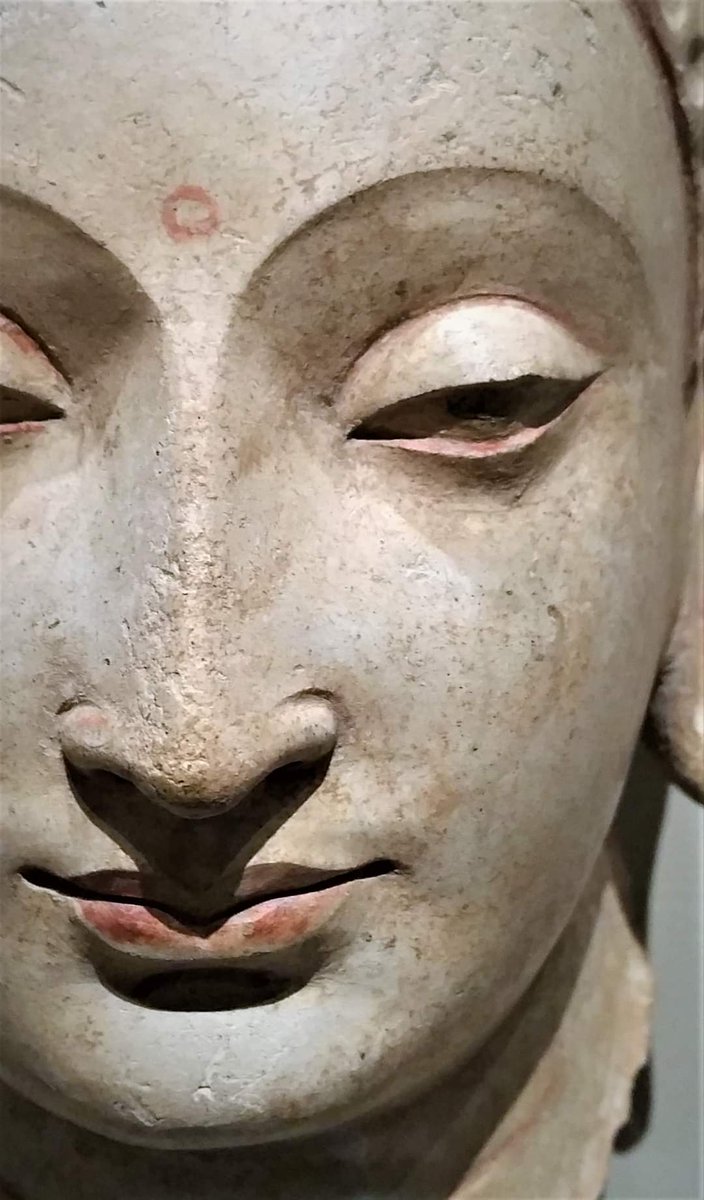 Stucco Buddha from Hadda, Afghanistan5th/6thCNow in the Met, NYC