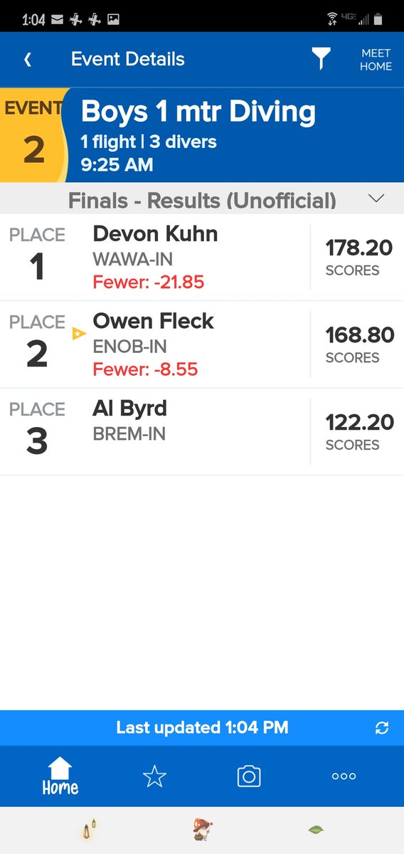 Another hard working diver finishing strong! @NickEDavid