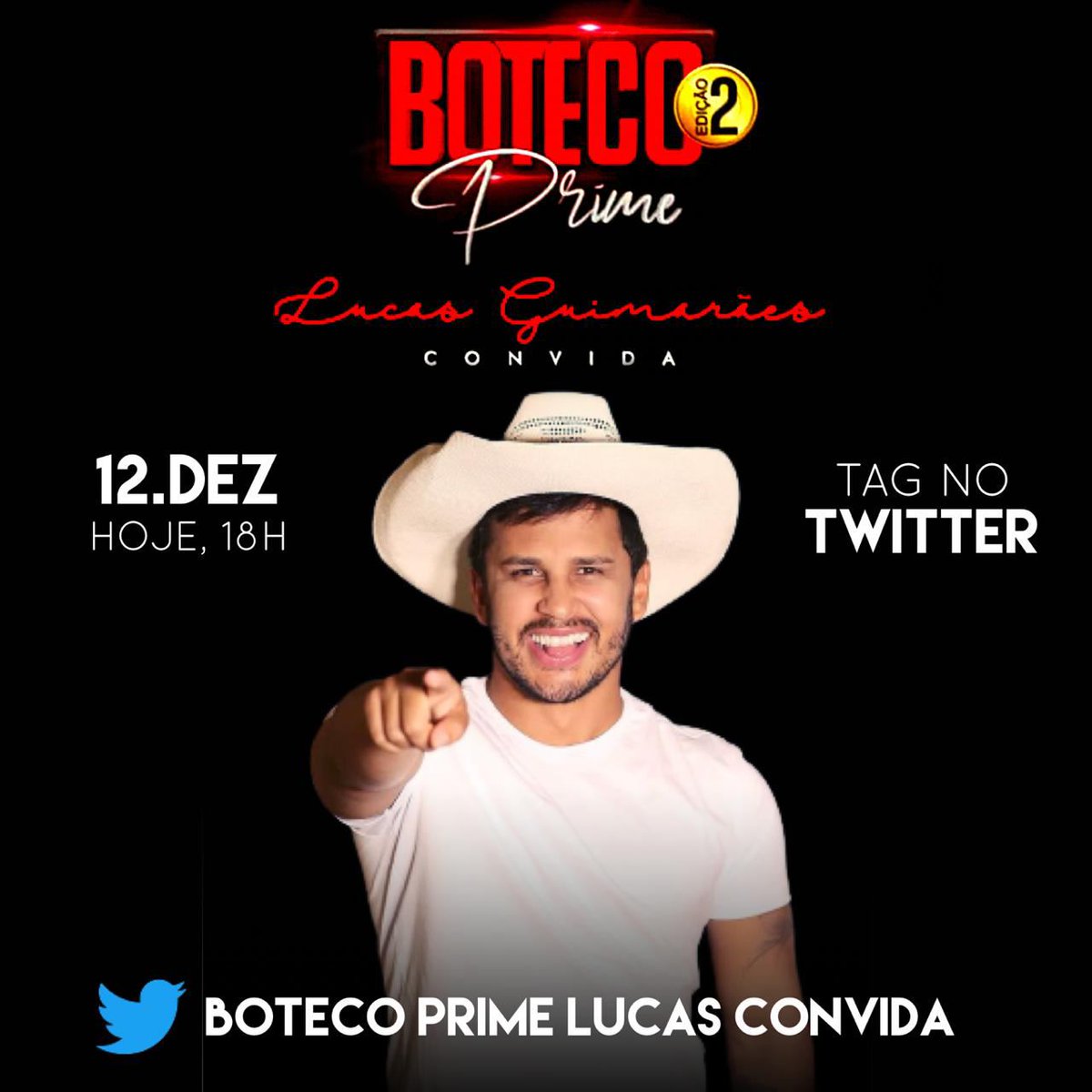 CarluTag's tweet photo. 🚨⚠️ ALERTA TAG ⚠️🚨
Exército de girassóis! Vamos com tudo hoje hein? Às 18h,
🚨 tag BOTECO PRIME LUCAS CONVIDA
#carlinhosmaia #lucasguimaraes
#botecoprime
https://t.co/PAgBNuuWYN