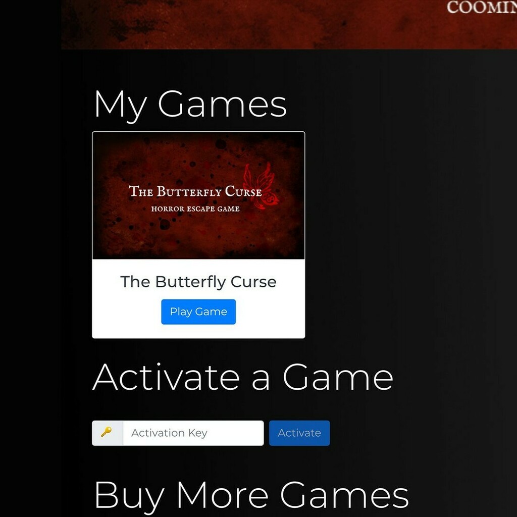 KeyEnigma's tweet image. Ready,steady, GO!🕵️‍♀️🕵️👻💀
The Butterfly Curse is avalible to play NOW!
Enjoy🦋
_
Preparados, listos, YA!🕵️‍♀️🕵️👻💀
The Butterfly Curse está disponible para jugar AHORA!
Disfrutad🦋
#thebutterflycurse #keyenigma #curse #gameescaperoom #escaperoom #puzzle instagr.am/p/CItNOIvDx6I/