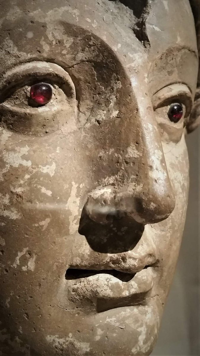 Head of a Buddha or Bodhisattva5th–6th centuryAfghanistan (probably Hadda)Now in the Met Museum, DC