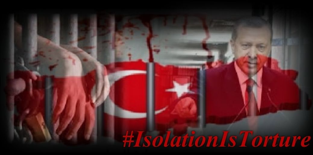 DilsherFurat's tweet photo. Dewleta Tirik di hundir sînorê xwe de bûye zîndaneke mezin.
Azadî ji bû hemû girtiyan, na ji tecrîdê re.
#IsolationIsTorture https://t.co/K95F0kwkLf