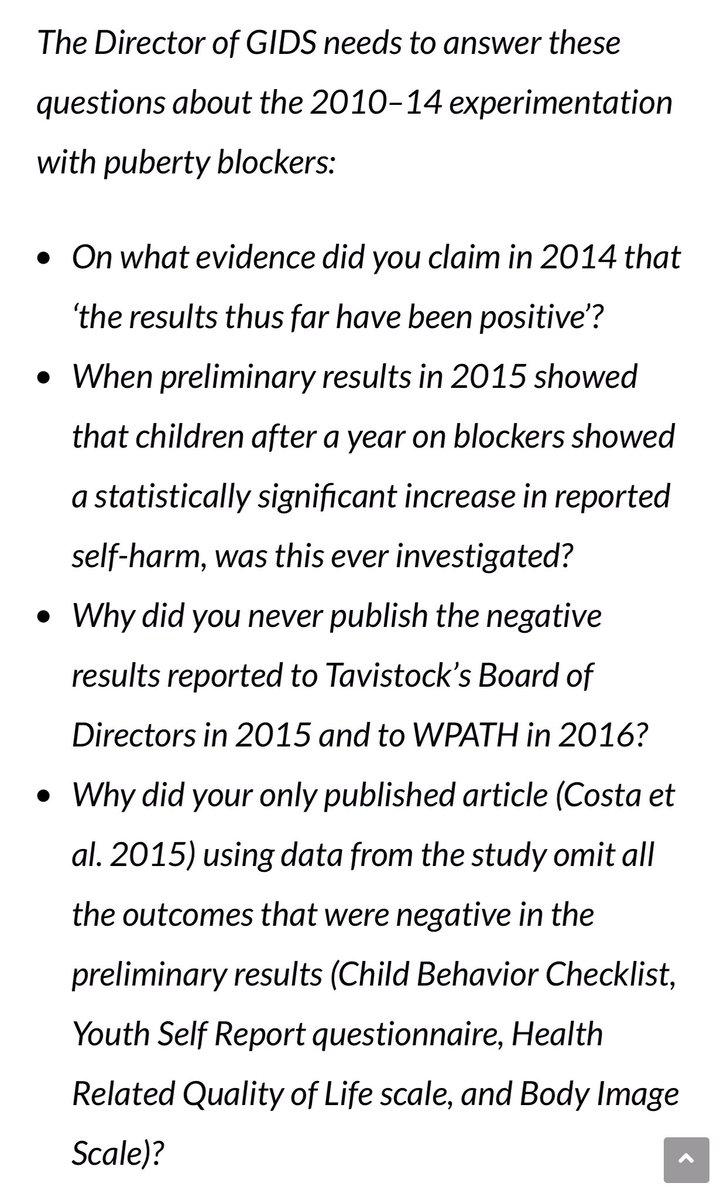 He asked a series of questions