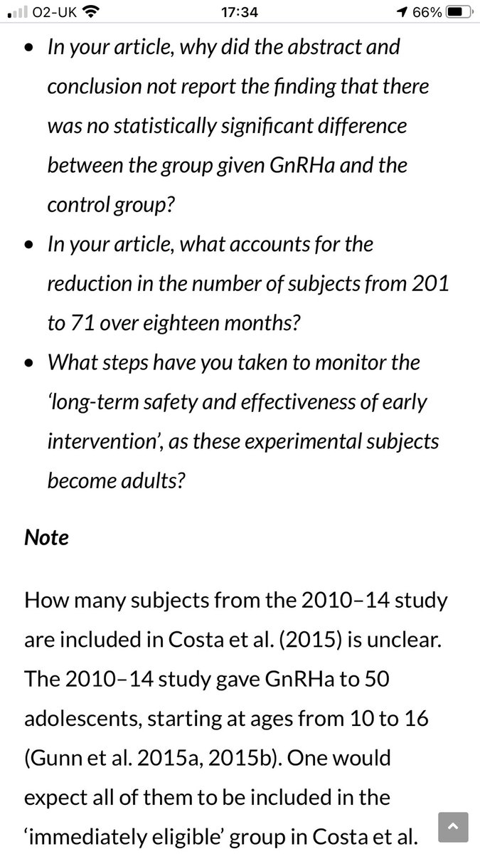 He asked a series of questions