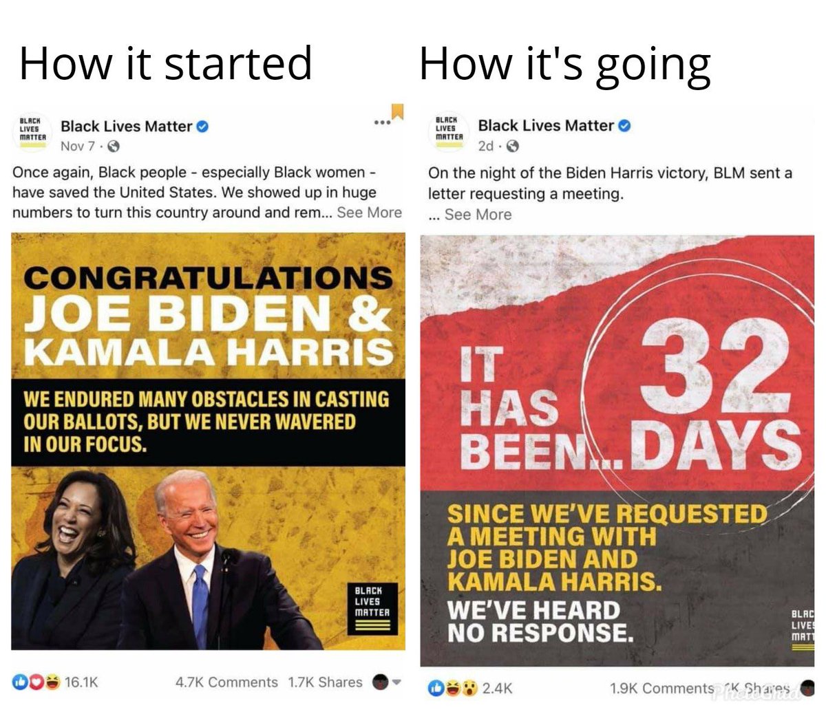 beinlibertarian's tweet image. They are surprised the architect of the 94 Crime Bill doesn’t want to meet with them.