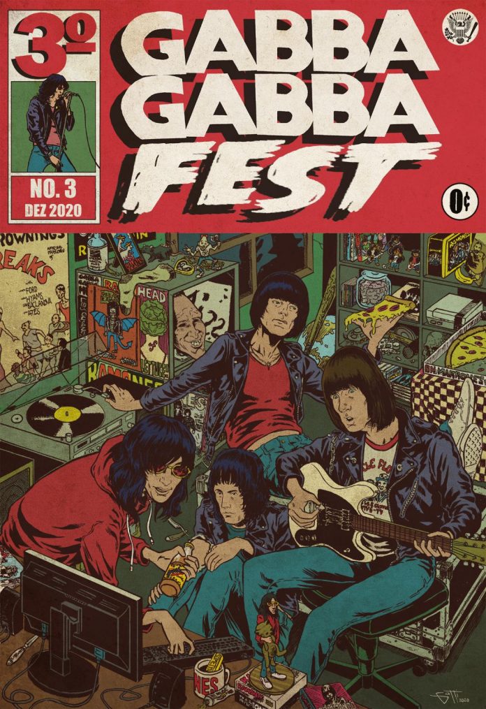 Gabba Gabba Fest celebra os Ramones com evento online nesse sábado > tenhomaisdiscosqueamigos.com/2020/12/12/gab…