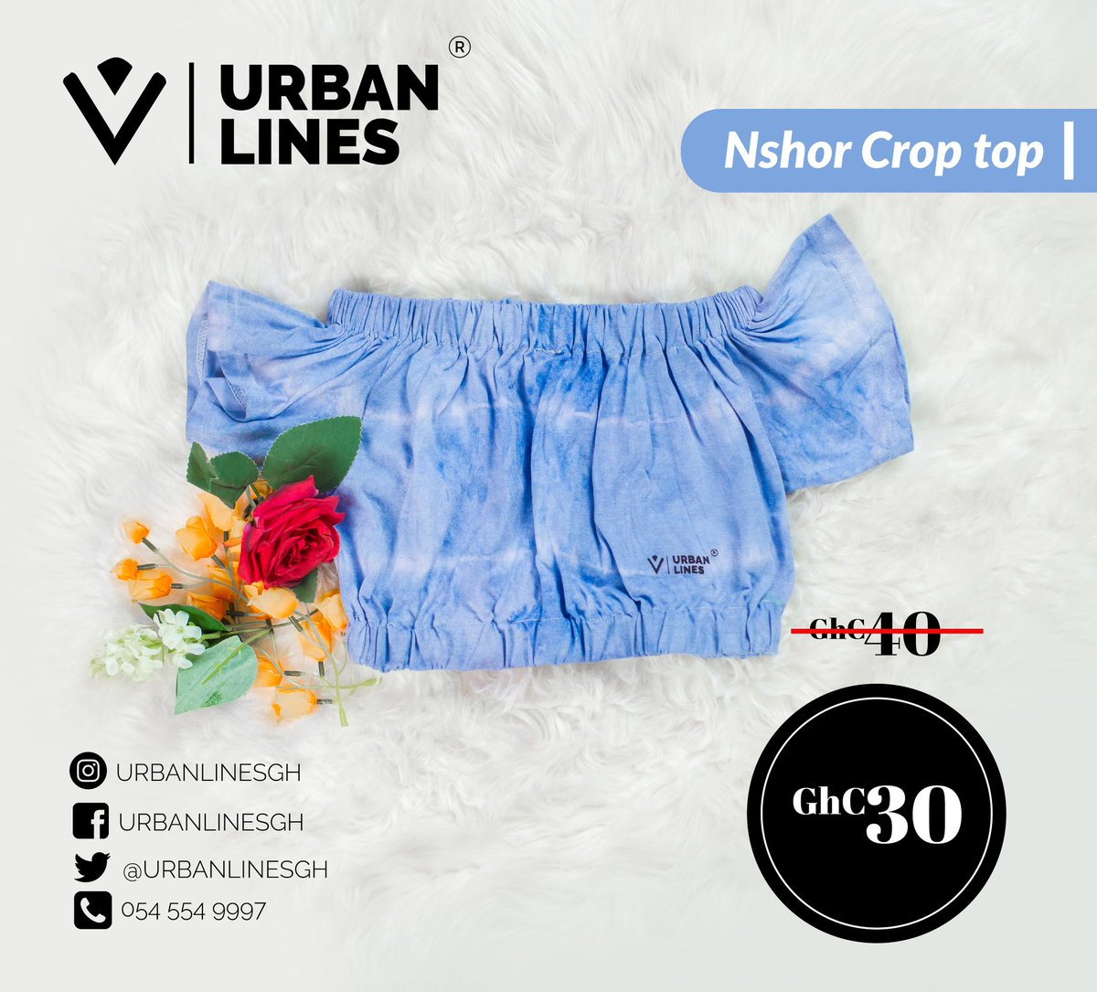 UrbanLinesGh's tweet photo. Nshor Crop Top
Blue 
Dm to order
Next day delivery 
(however, subject to availability)

#urbanlinesgh #urbanlines #tiedyeshirtsforsale https://t.co/eljF1x0gPm