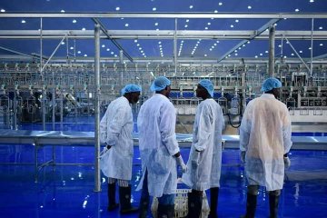 NextLevelAmbas1's tweet photo. One of the biggest chicken processing factories is ready to be launched for operations in Calabar. The plant is expected to process 24,000 chickens daily. 

May Nigeria🇳🇬Succeed 👏 https://t.co/EkRlzjINlM https://t.co/iEkNohkz4o