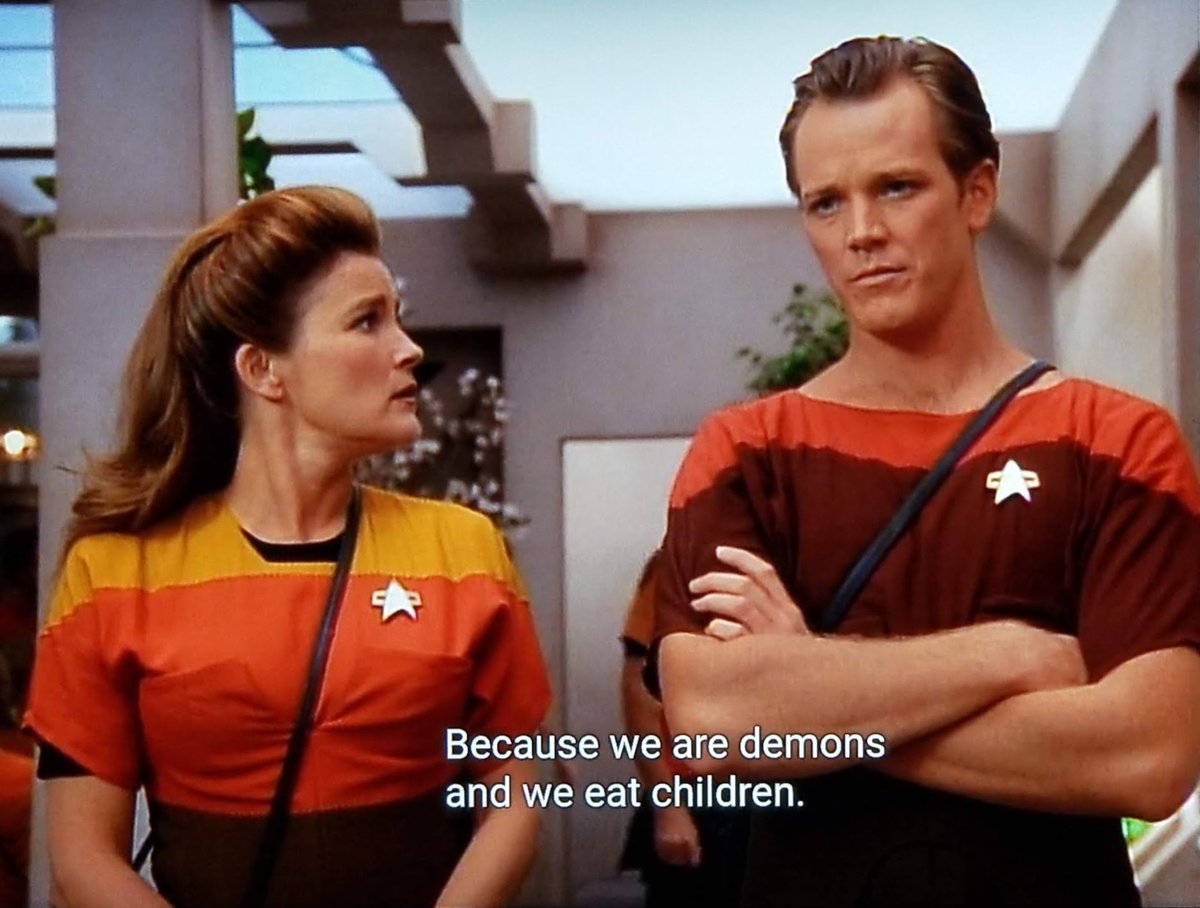 Football Shirts as Star Trek outfits: a thread: