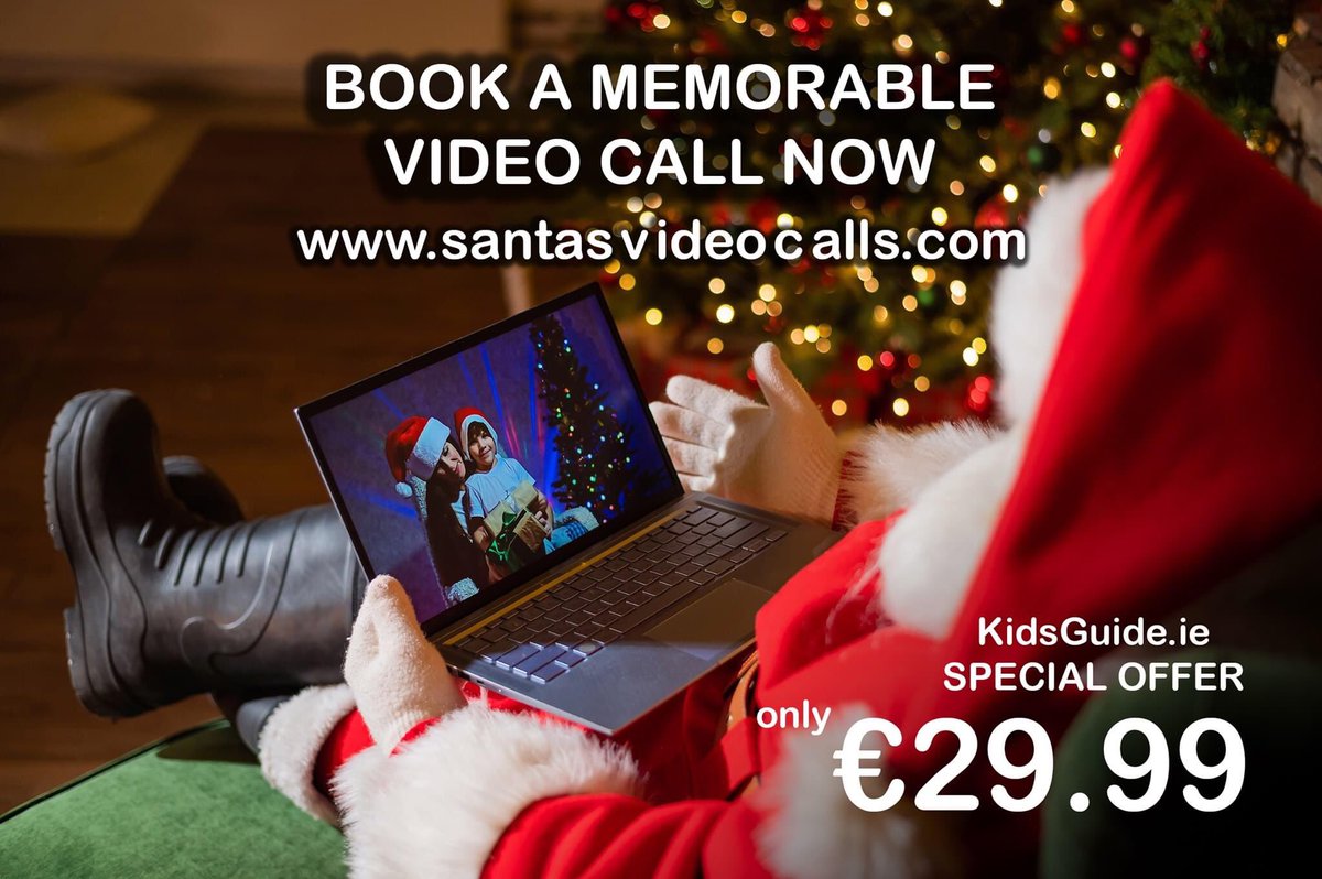 KidsGuideIE's tweet photo. @SantasVideoCall make memories this year 🎄 https://t.co/vHNejseaDa