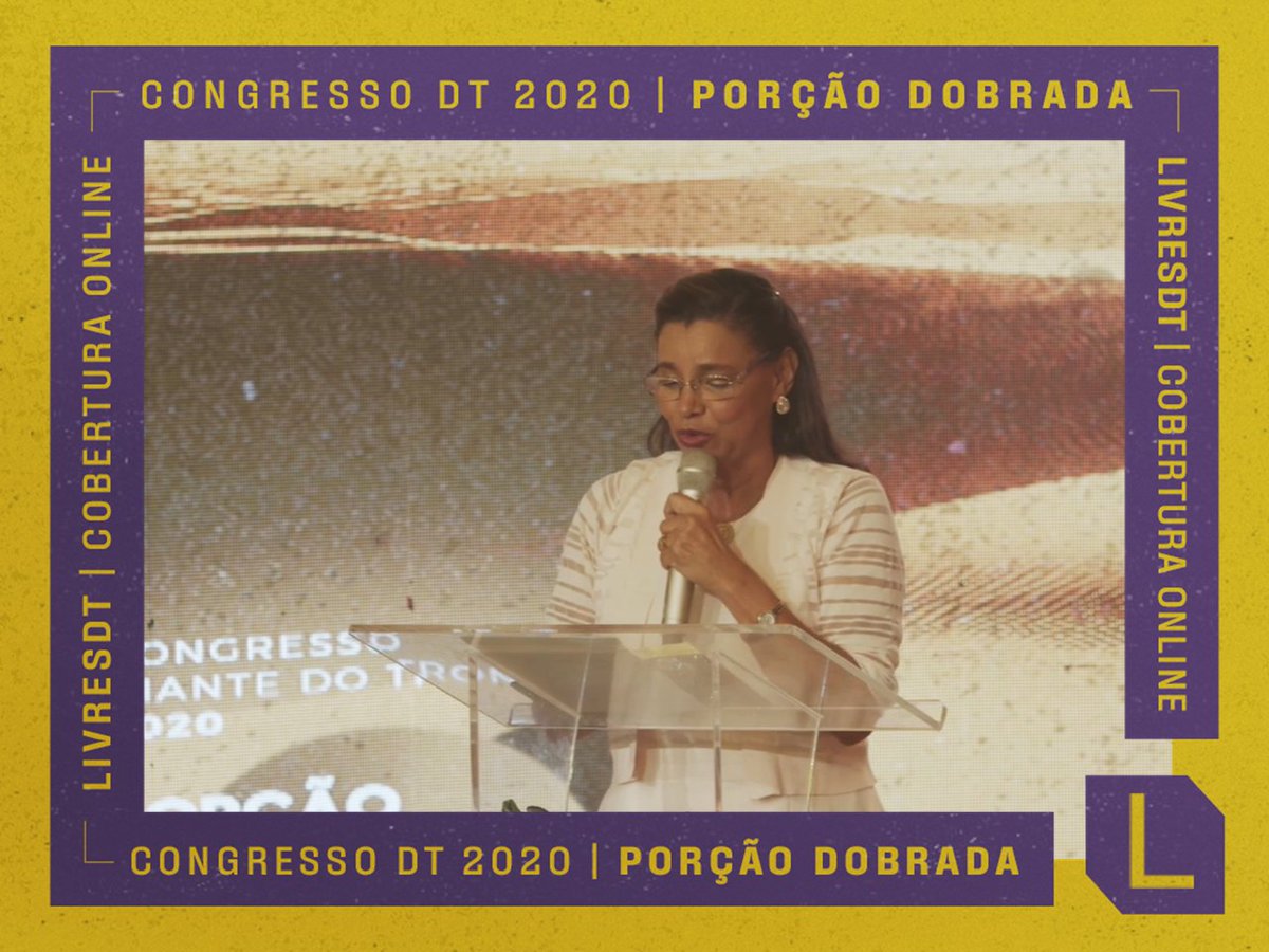 LivresDT's tweet photo. "Deus quer te levar para o lugar de #PorçãoDobrada mas você tem que se preparar e a #intercessão é uma chave para experimentar isto" @Pra_Ezenete no #CongressoDT2020 | @diantedotrono @anapaulavaladao https://t.co/vFlhuy0Ivx