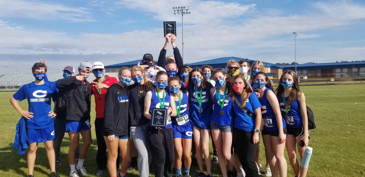 🏆BOYS AND GIRLS WIN🏆Girls place 6 out of the top 7 spots to remain undefeated! Thankyou to <a href="/athletics_sss/">Smithfield-Selma Spartan Athletics</a> coaches and athletes!Thankyou to all the spectators who came out to support while following safety guildlines!As always #Cometsallin #Bestdaysahead <a href="/ClaytonCometsAD/">Clayton High School Athletics</a>