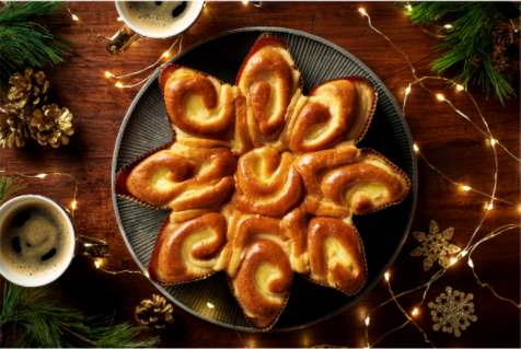 Add some Parisian flair to the festive season.
Find our limited edition star-shaped vanilla tear and share in select Kroger stores.