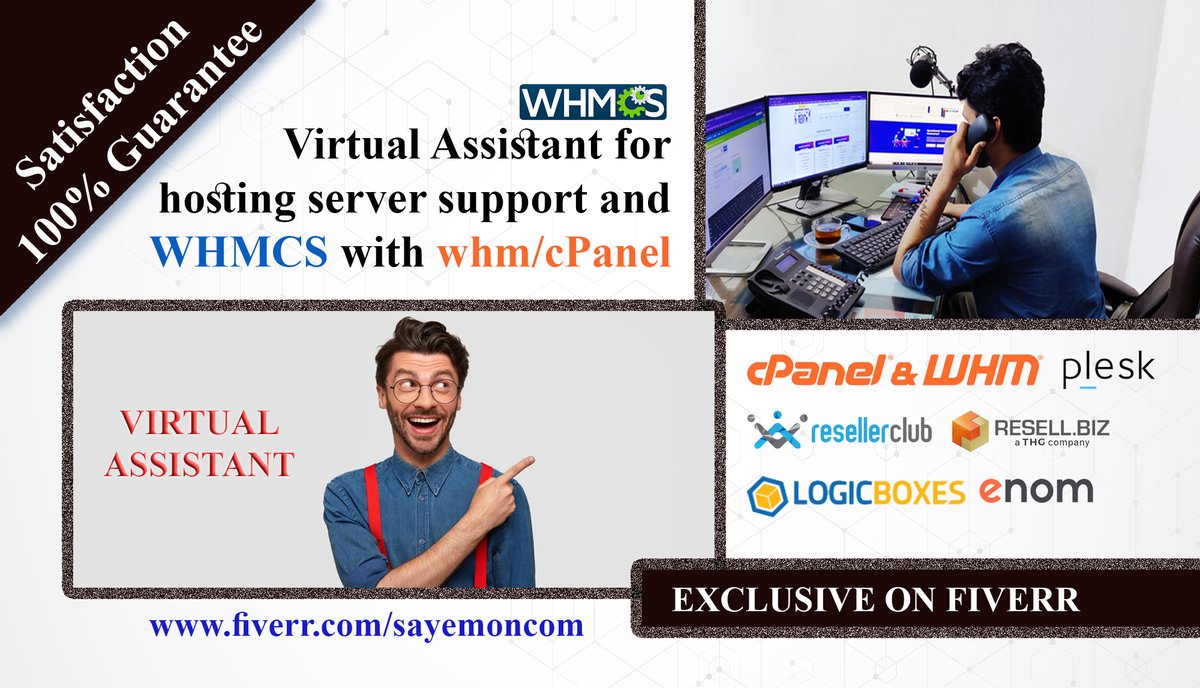Md_Sayemon's tweet image. Are you finding a virtual assistant for your web hosting business and your clients? You don't have time to manage your hosting business support.
You are in the right place!
lnkd.in/gS9k9Ps #virtualassistants #virtualassistantservices #hosting #BigBoss14 #whmcs