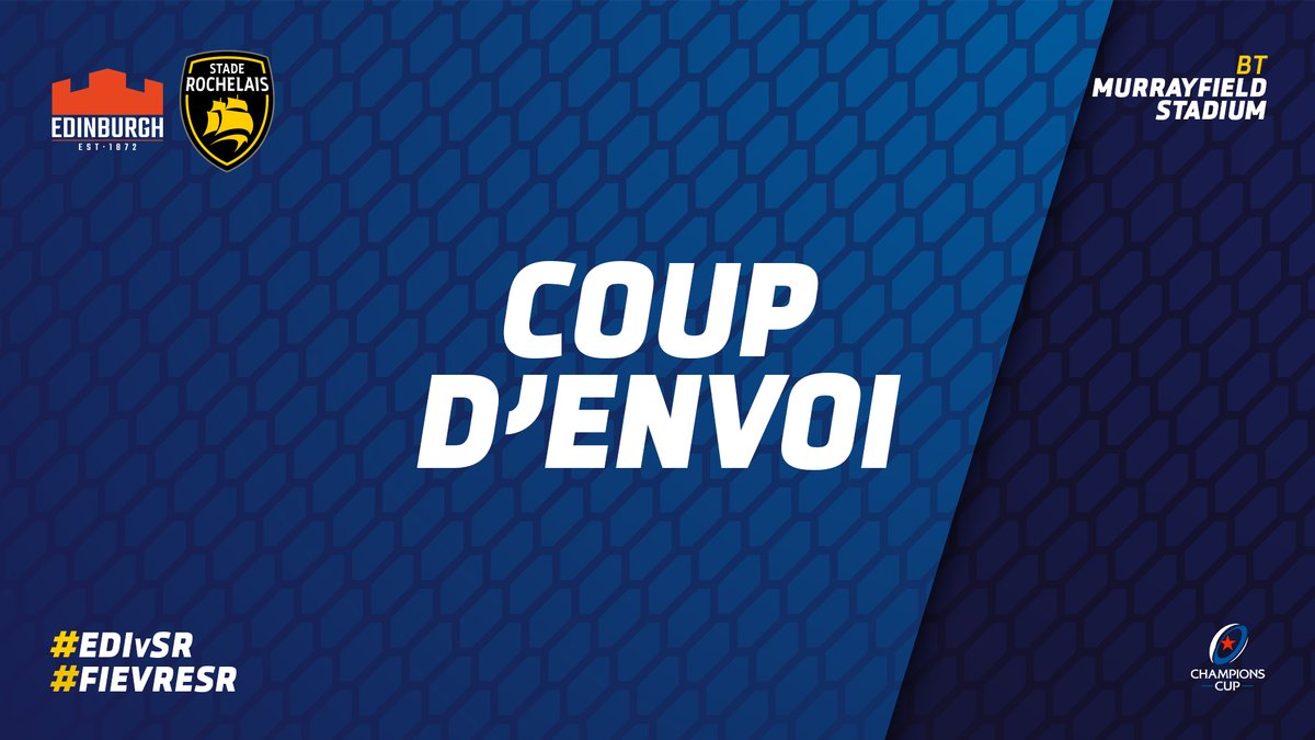 Stade Rochelais On Twitter Edivsr C Est Parti A Murrayfield Van Der Walt Donne Le Coup D Envoi De La Premiere Rencontre Des Rochelais En Championscup Cette Saison Fievresr Suivez Le
