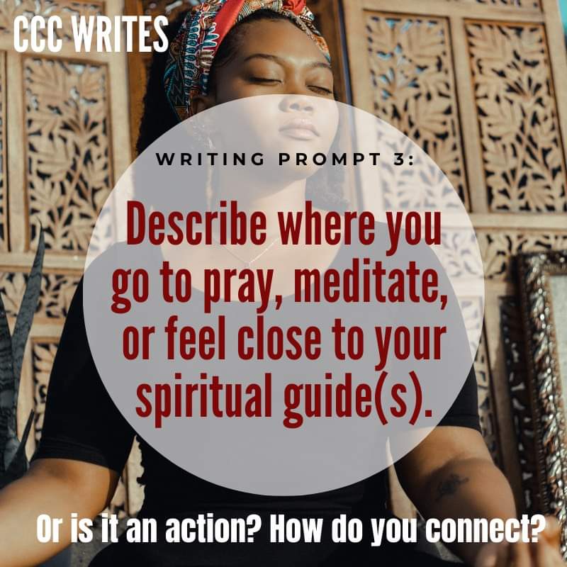 ChicanaChingona's tweet photo. And #CCCwrites is back! Happy Dia de la Virgencita! Enjoy these spiritual themed writing prompts. Remember, there is no time frame. Write today, tomorrow, or later in the week. These prompts will be here anytime to help you #keepwriting. #writingprompts #ChicanasCholasYChisme https://t.co/no3E3MCMWg