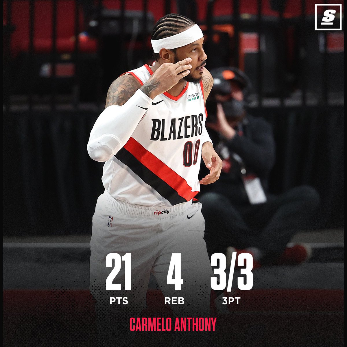 TheRealBuccs's tweet image. @carmeloanthony with the #StraightBacks !!! IYKYK LETS GO MELO!!!  Word to @chicoBean !!!