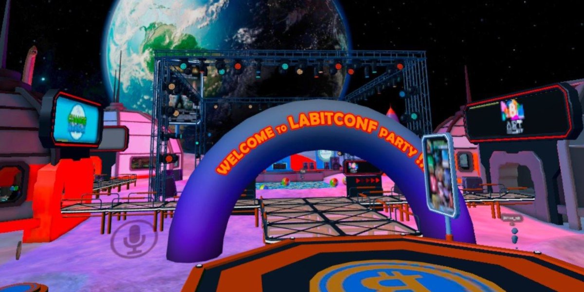 labitconf's tweet photo. 🥳 We are already on the moon!
Righ now on LABITMOON PARTY Having fun with friend, and playing @seedpirates 🌔
¡Welcome to #LABITCONF2020 on Virtual Reality!🚀
#VirtualReality
#vr @BitcoinMagazine @labitcoineta @BitcoinAR @RSKsmart @iproup @campuspartyar https://t.co/JRG1zPnkKp