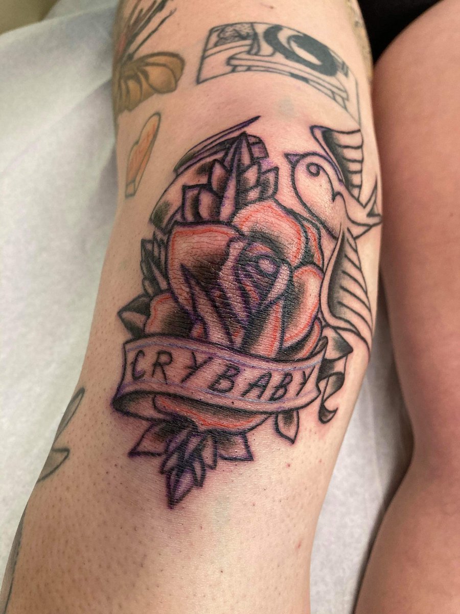 Who's a bad Bitch?
This crybaby
.
.
#crybaby #bad #tattoo #kneetattoo #kneetattoos #flash