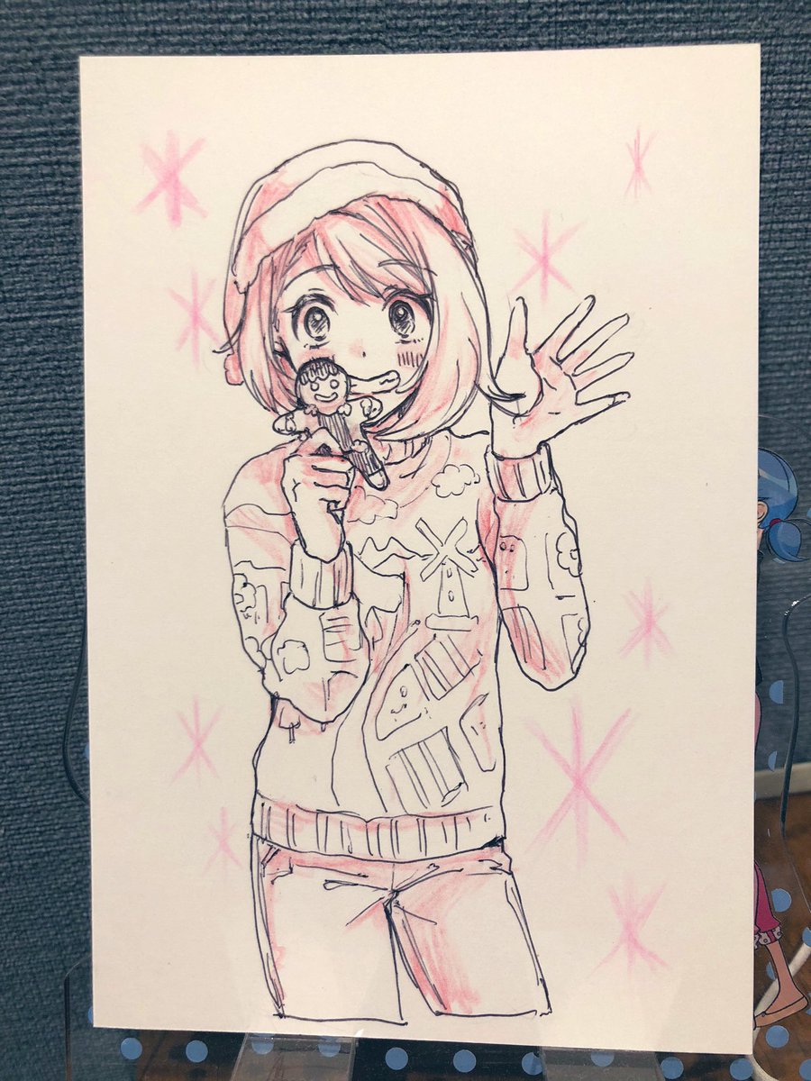 boostお礼の落書きラスト!
ありがとうございました☺️ 