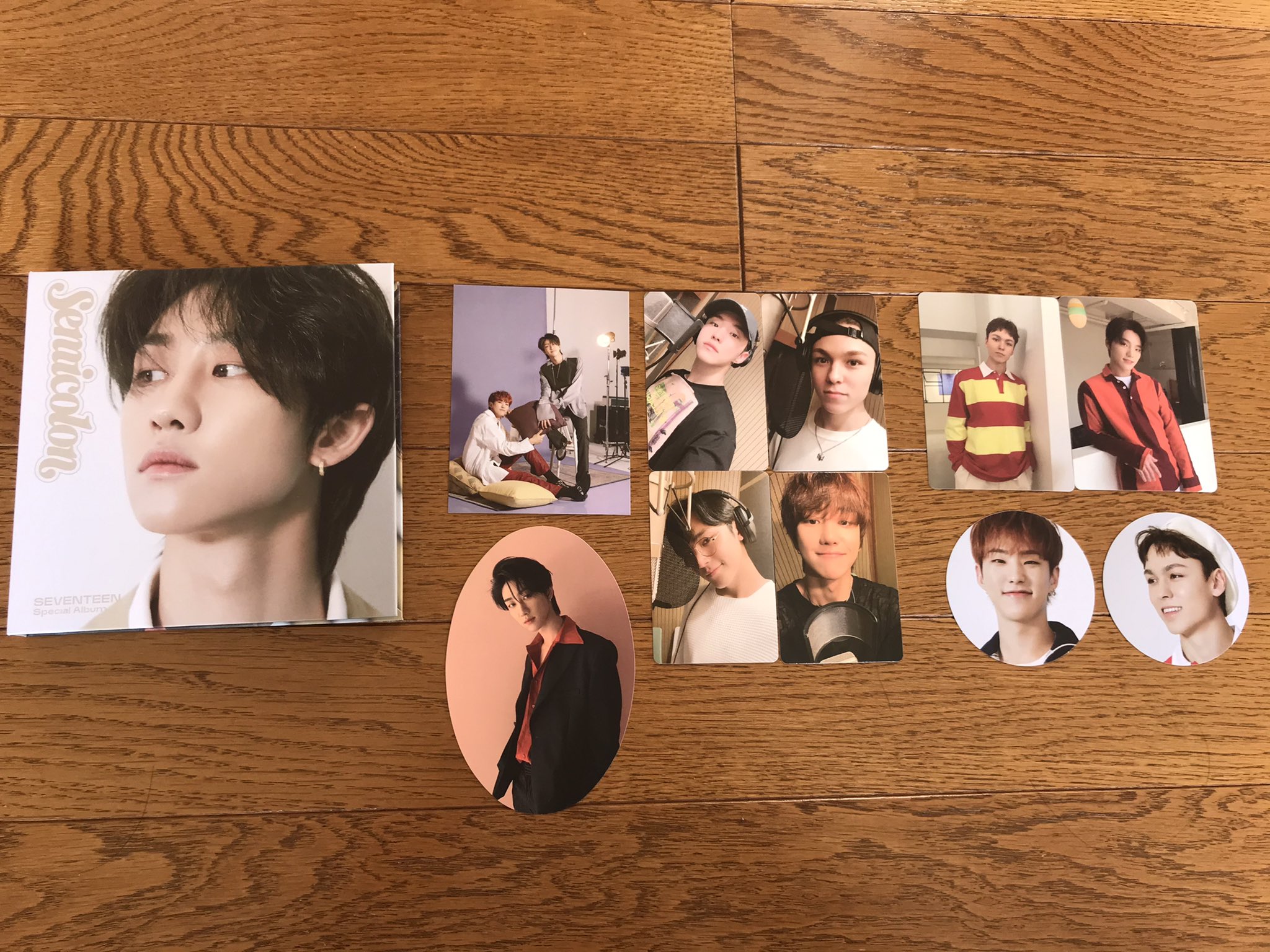 SEVENTEEN Hoshi incomplete Blu-ray DVD IN-COMPLETE Photocard