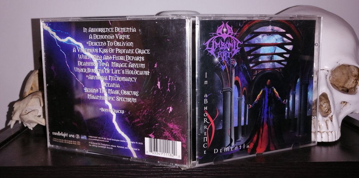 cvidal_EstuansI's tweet photo. Diciembre 12, 1997 #LimbonicArt 🇧🇻 lanza su álbum "In Abhorrence Dementia" Grabado en #PetesPlaceStudio producido por  Peter Lundell &amp; Limbonic Art
Secuencias por S Scharning &amp; Morfeus  Masterizado por #Vargnattinc en #StrypeAudio
#UnDiaComoHoyEnElMetal
#NorwegianBlackMetal https://t.co/yHt6varQUA