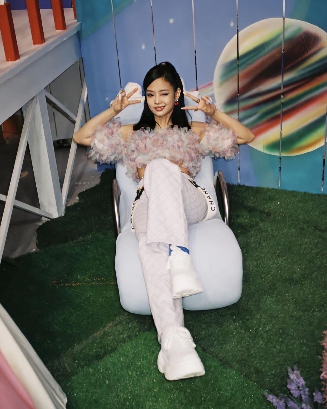 chunky bubble trainers