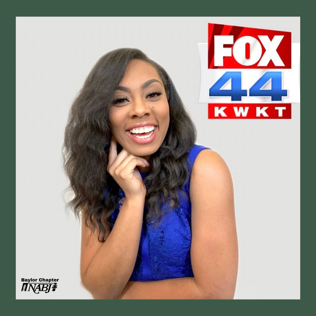 BREAKING NEWS! Join us in congratulating NABJ alum @BrenShaviaJ! Bre will be joining the Waco KWKT- FOX 44 team as a news reporter in January! We are so proud of you! 🥳💚 #baylornabj #sicembears #blackjournalist