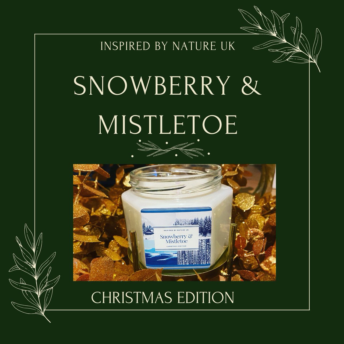 inspiredbynuk's tweet photo. Snowberry &amp; Mistletoe Full Strength Candle #middlesbrough #teesside #Christmas2020 #SupportSmallBusinesses #uk #vegancandles #HolidaySeason #ChristmasIsComing https://t.co/jyC96eCbeI