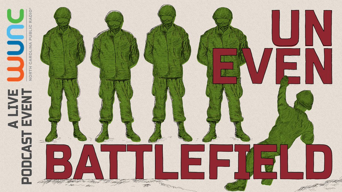 wunc's tweet photo. Join WUNC and @AmHomefront for a virtual discussion to explore barriers to equality in the U.S. military on Thursday, December 17th at 7p.m
RSVP: https://t.co/sp2zCGNIJt https://t.co/oWfwubCUUY