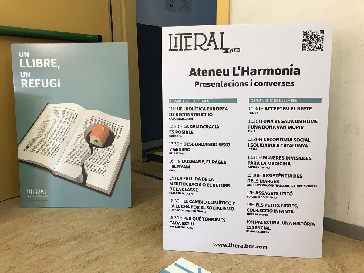 XaviPalos's tweet photo. Demà a les 10,30 #agendaESS presentarem #acceptemelrepte llibre digital sobre procés #FSMET @FSMET_2020 a @LiteralBCN 3a.planta @AteneuHarmonia https://t.co/Y4KI3Hlpxj