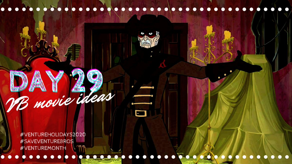 #SaveVentureBros #VentureMonth #VentureHolidays2020