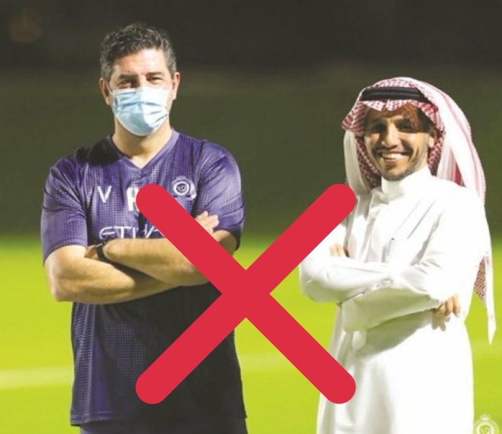 8899Qrs's tweet photo. #النصر_الاهلي_الكلاسيكو 
#دمار_النصر_بوجودكم_ارحلوا_يامفلسين
أتمنى من محبين النصر أذا عندهم ذرة غيره على الكيان شيل هذا الثنائي المدمر للنصر .. تكفون يامحبي النصر الحقوا عشقكم من الضياع المر والمهين https://t.co/kg7RjbFBlM