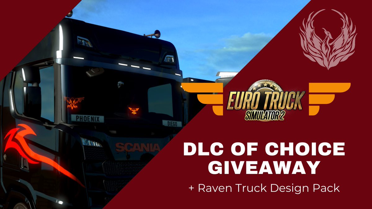 PhoenixVTC's tweet image. Our brand-new community Discord server opened today, and we are thrilled that over 100 members have joined us so far! To celebrate we are hosting a GIVEAWAY! Terms: bit.ly/PVTC-G1-Terms #EuroTruckSimulator2 #ETS2 

Enter now: bit.ly/PVTC-G1