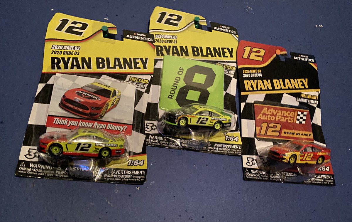 Dustola_1985's tweet photo. Giveaway time just R/T to be eligible to win this trifecta of @Blaney die-cast 🤙🏻 #NASCAR #4MyFriends https://t.co/OdxFkMP7Gu
